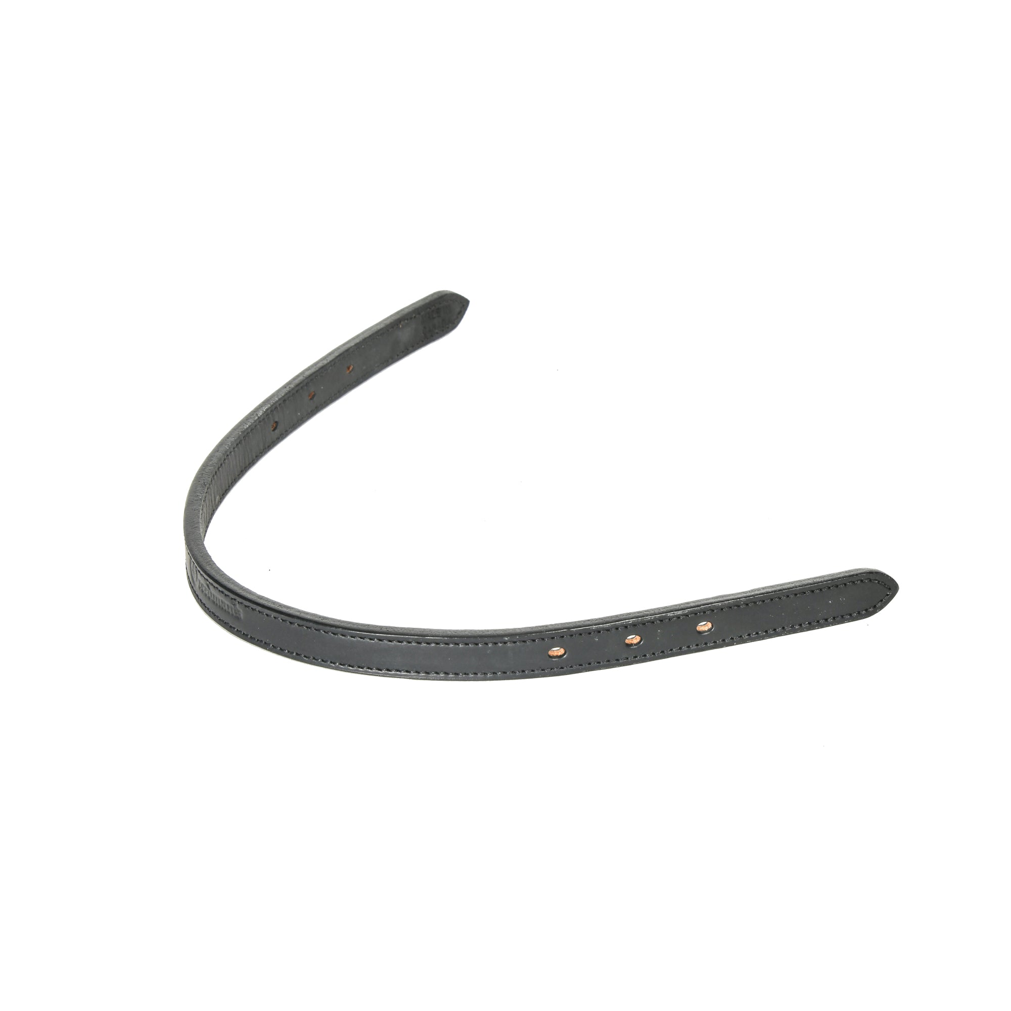 Cob-Sized Halter Crown, 3/4-Inch Width, Black