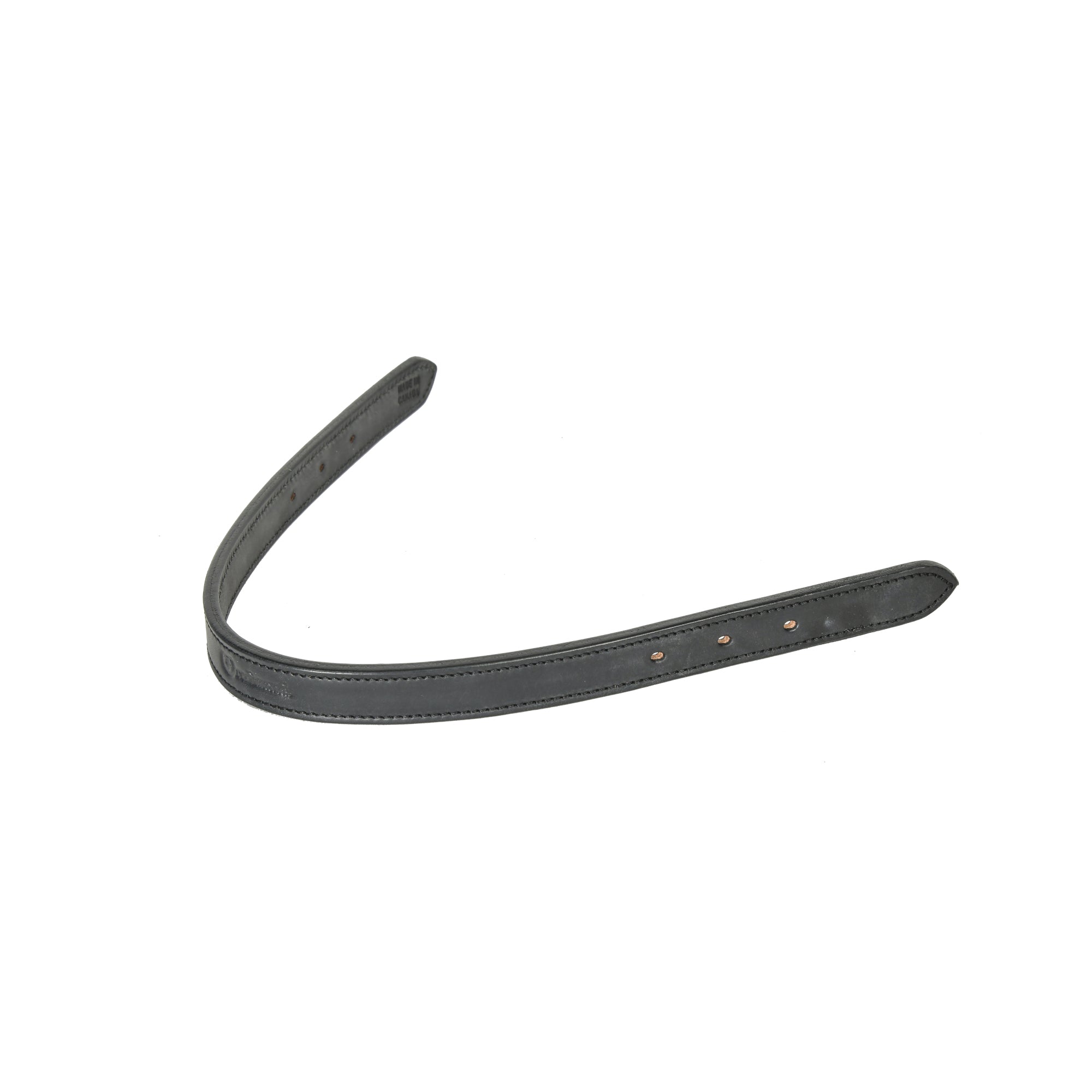 Cob-Sized Halter Crown, 1-Inch Width, Black