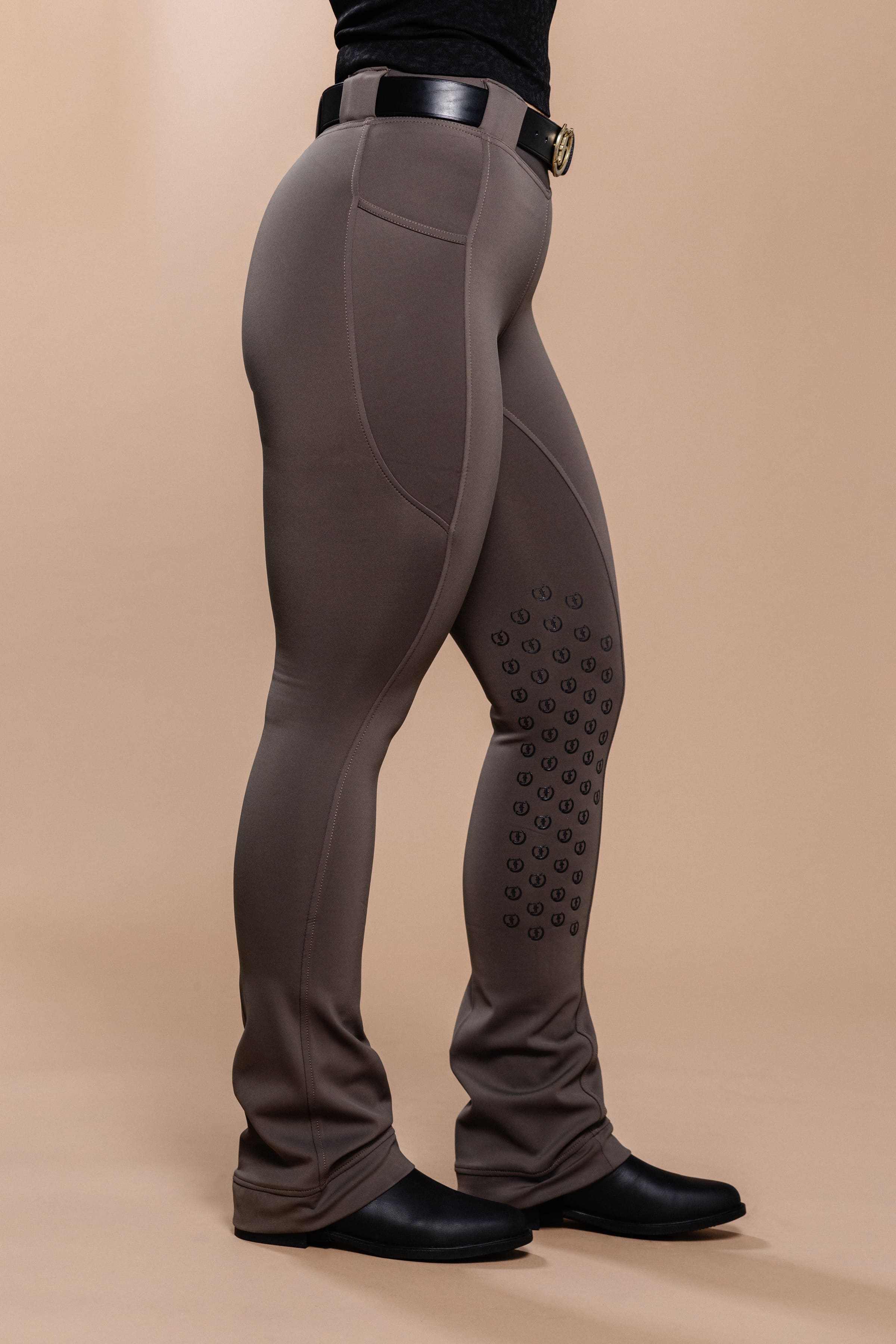 Stylish Tous les Jours Jods - Fossil  by Freedman's – sleek, comfortable, and perfect for equestrian fashion. 