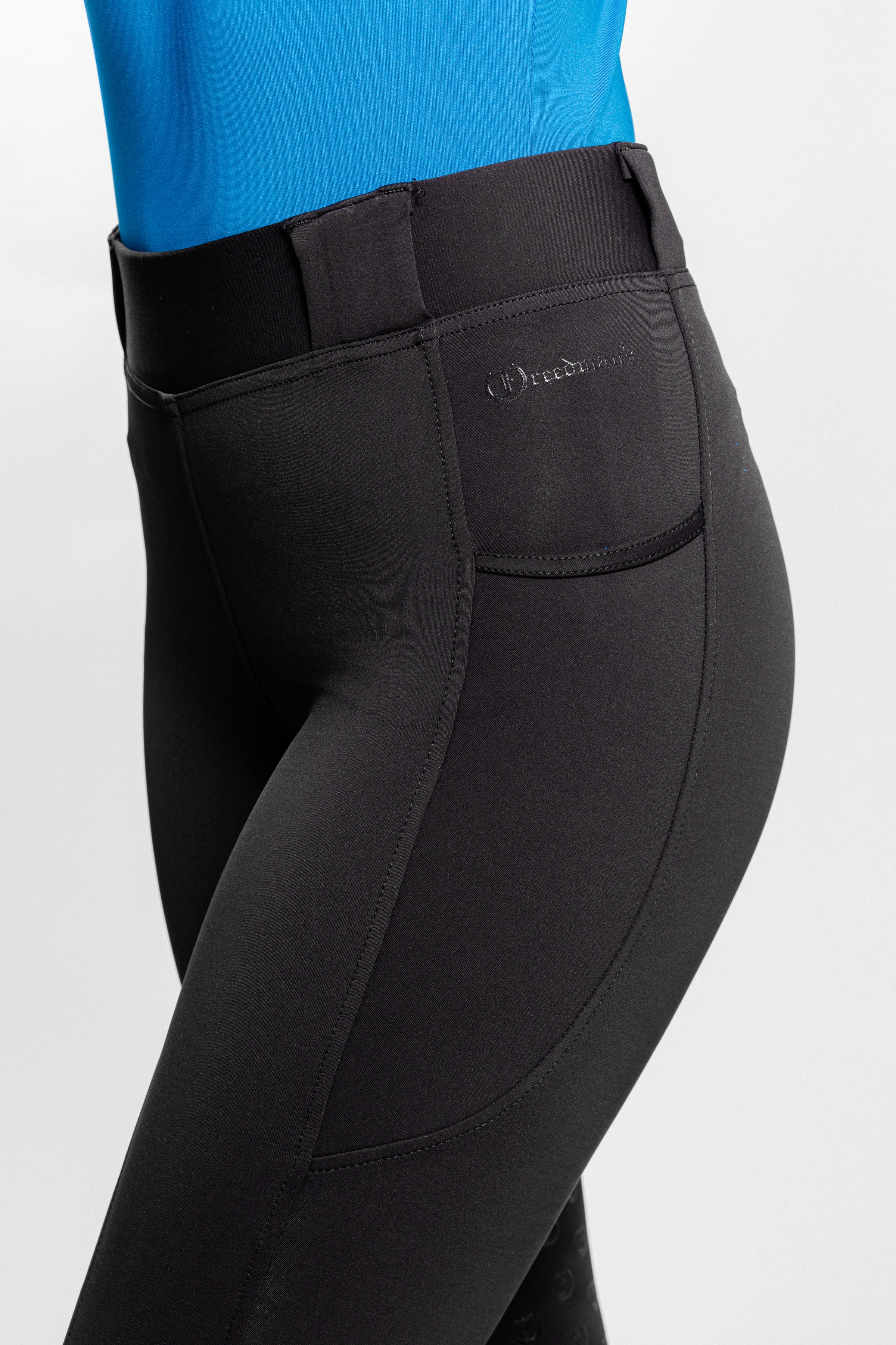 Tous les Jours Performance Jods  - Black by Freedman's – sleek, comfortable, and perfect for equestrian fashion.