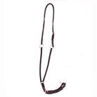  Close-up of an ACTraining Padded Martingale component, showing brown leather construction, buckles, rings, stitching, and padding details, isolated on a white background.