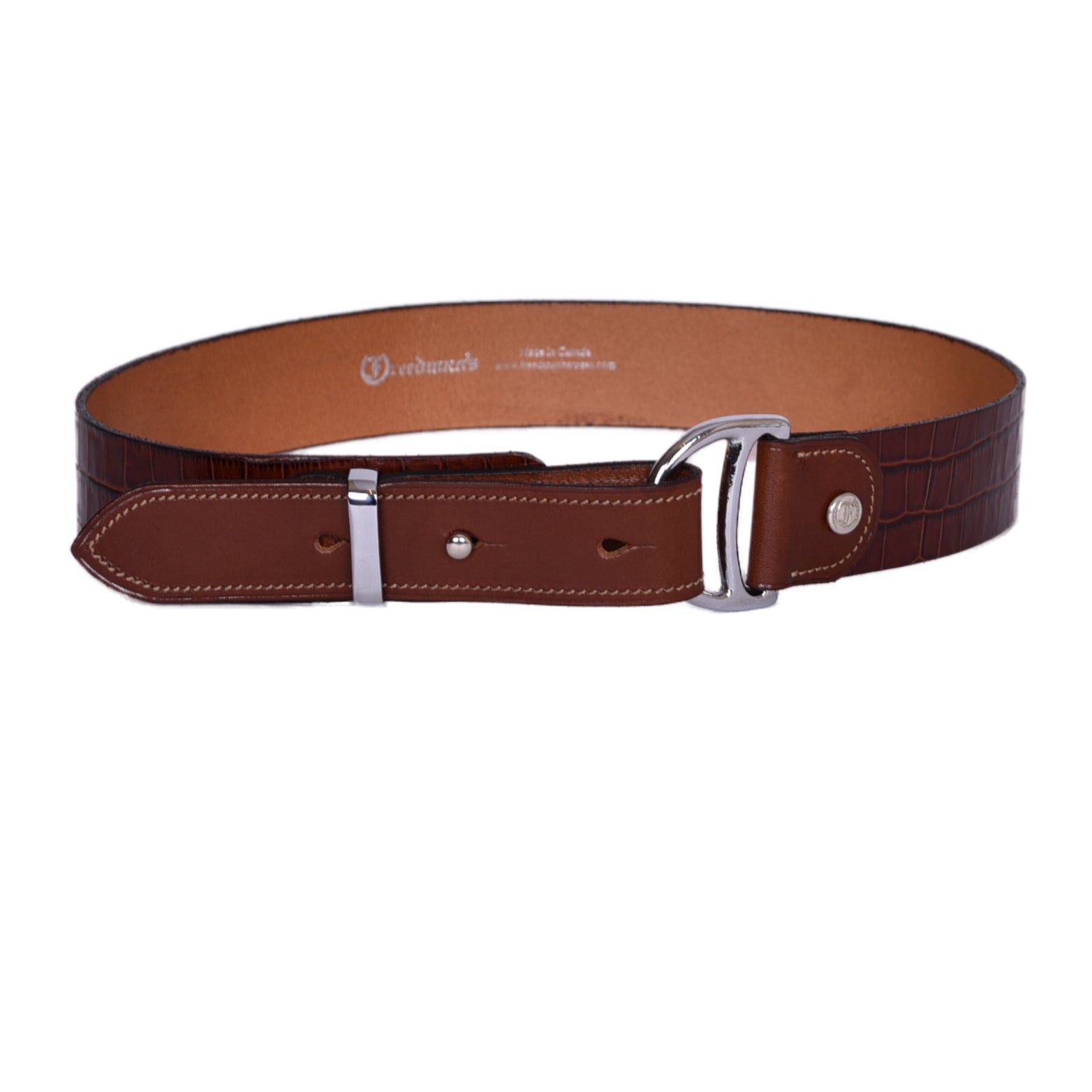 Croco Girth Dee Belt