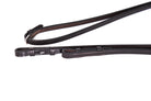 Leather Flat Reins for Horse Riding- Close up view.