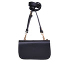 Freedman's Newcastle Belt Bag in Black Leather with adjustable strap


