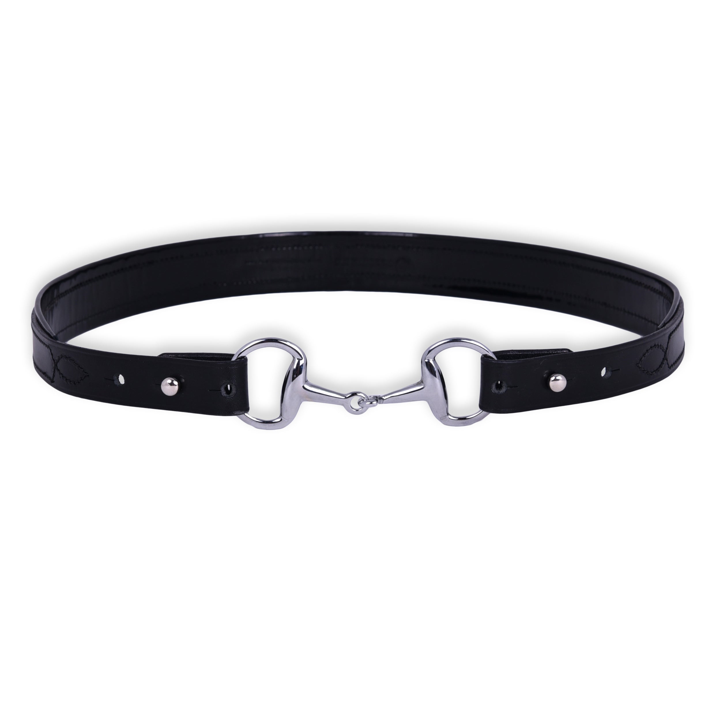 Snaffle Buckle Padded Caveson Belt