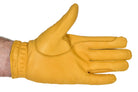 Right Hand in Yellow Deerskin Work Glove,