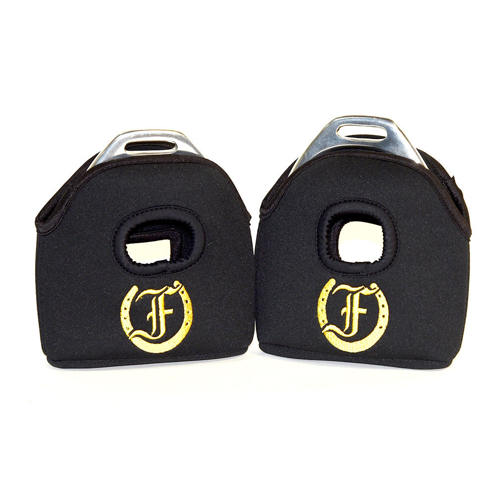 Logo Protective Stirrup Covers